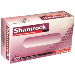 Shamrock Powder Free Latex Exam Glove